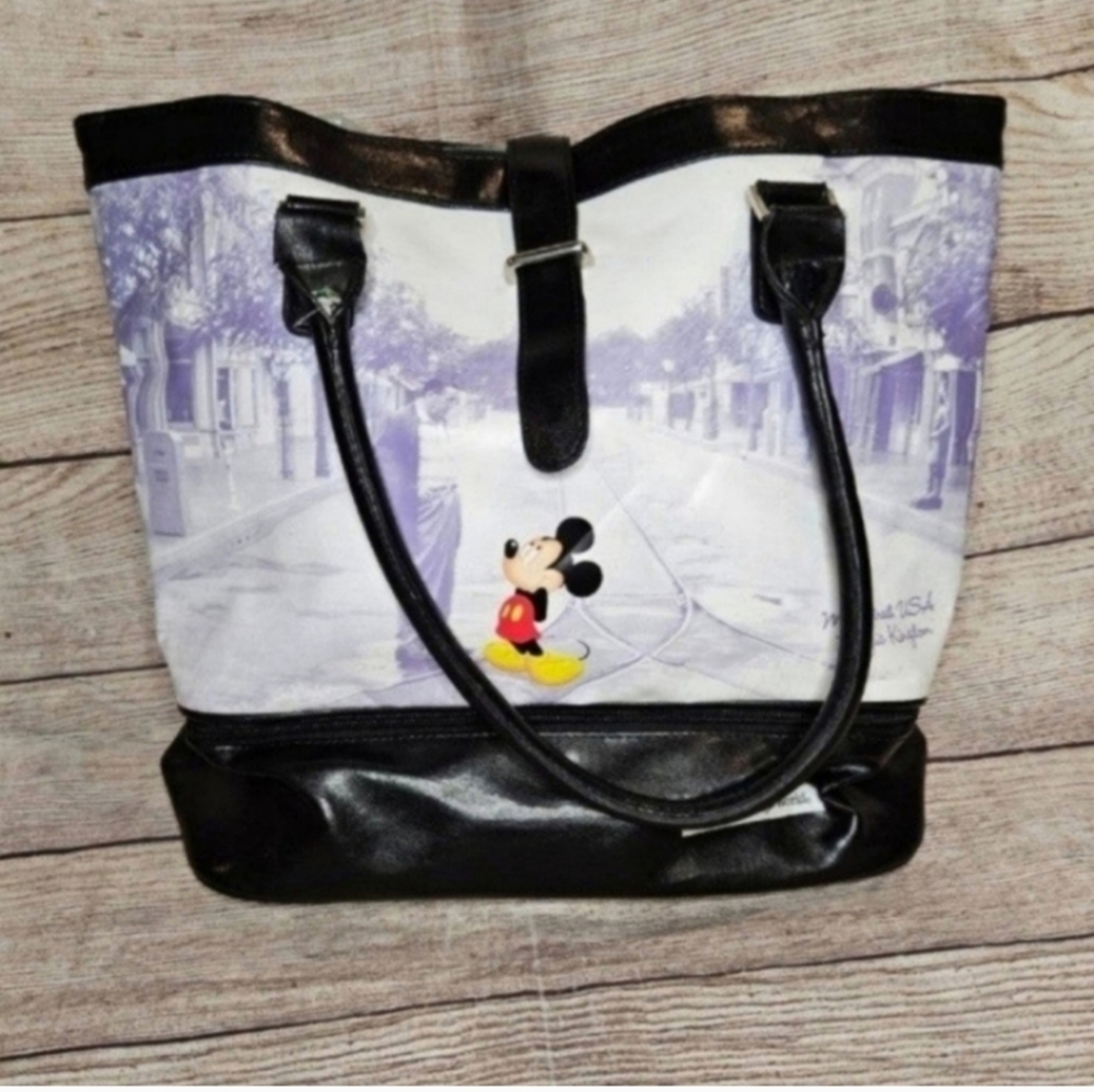 Walt Disney World Magic kingdom Main street Mickey Mouse tote bag